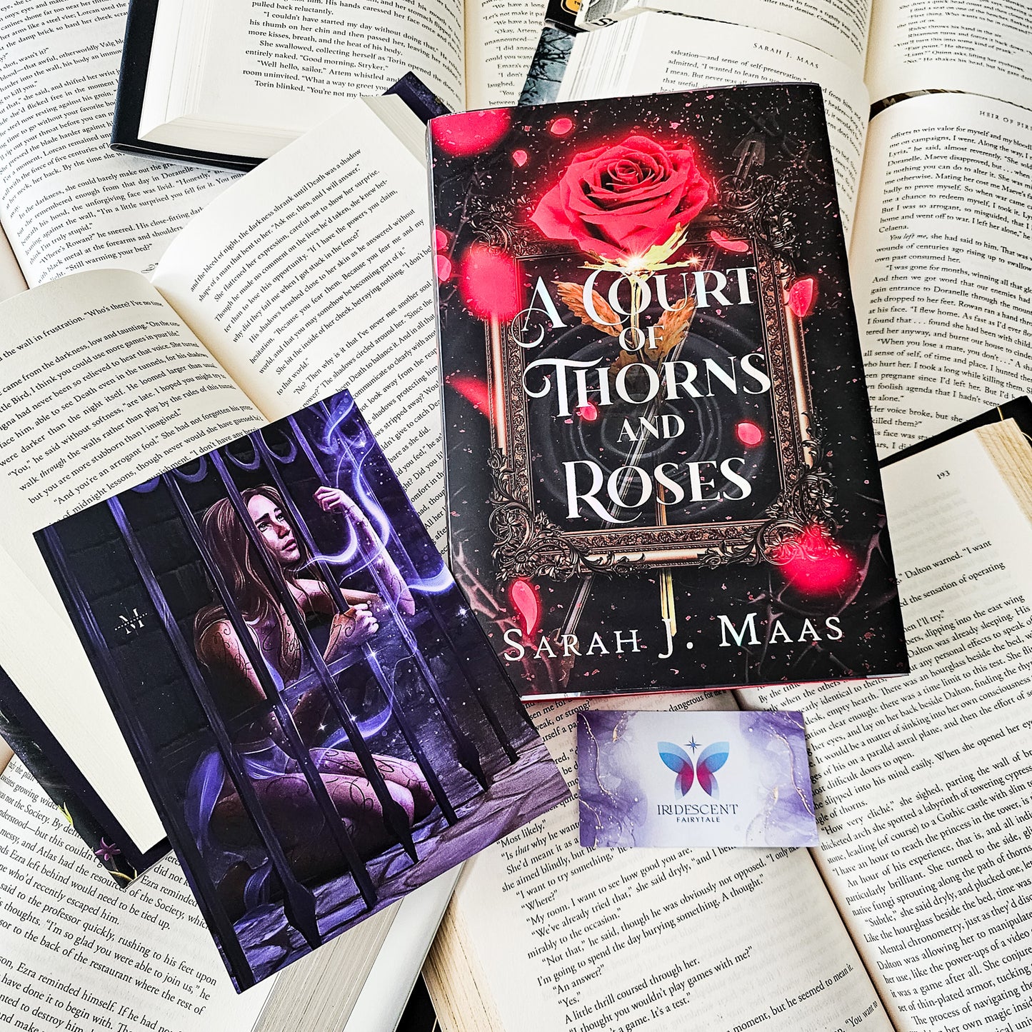Officially Licensed: A Court of Thorns and Roses Holographic Foiled Dust Jacket