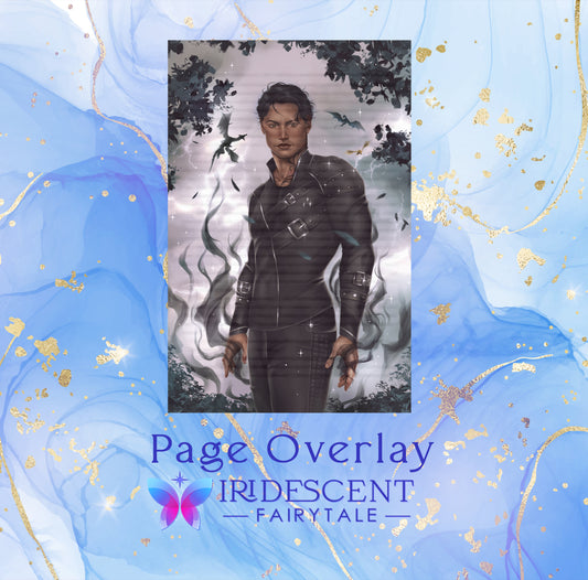 Xaden and the Dragons Page Overlay - Officially Licensed The Empyrean Merchandise