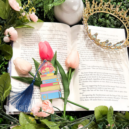 Available to Anyone until February 2nd, LIMITED EDITION EVENT EXCLUSIVE: Book Dragon Metal Bookmark with Tassel