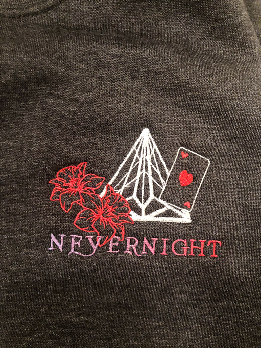 Embroidered Unisex Premium Sweatshirt Nevernight Club