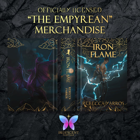 PREORDER Iron Flame (The Empyrean #2) Gold Foiled Dust Jacket (Officially Licensed)