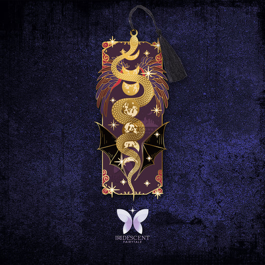 Metal Bookmark with Tassel from The Serpent and the Wings of Night Special Edition Box