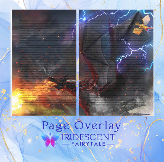Lightning Wielder Page Overlays - Officially Licensed The Empyrean Merchandise